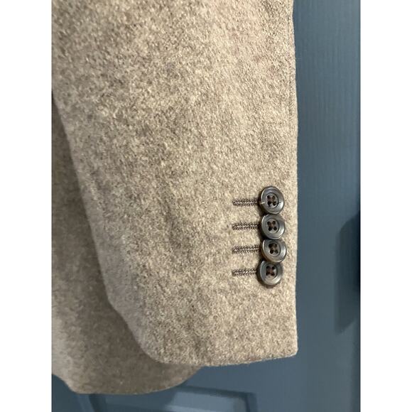 Arnold Brant Blazer Colombo Mink Cashmere Blend Mens Size 42L-T Brown - Picture 2 of 10